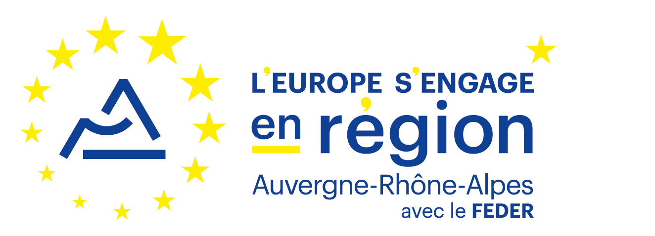 logo l'Europe s'engage en Région Auvergne-Rhône-Alpes avec le FEDER
